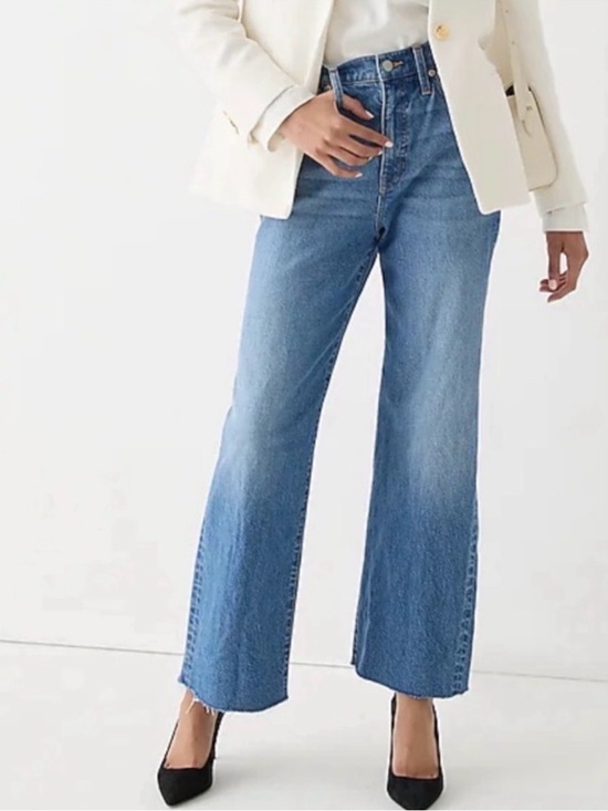 J. Crew Denim - J. Crew Slim Wide-Leg Jean in Lakeshore Wash Size 29